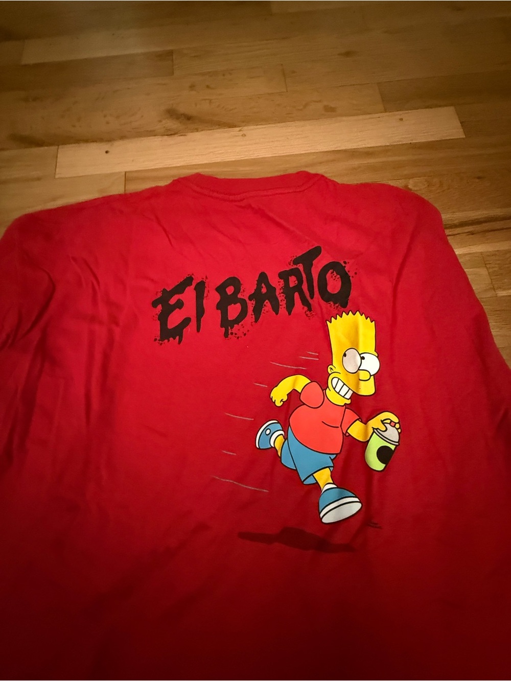 Vans Red El Barto Graphic Tee